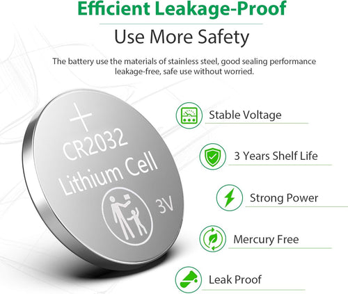 Charlam CR2032 3V Lithium Battery
